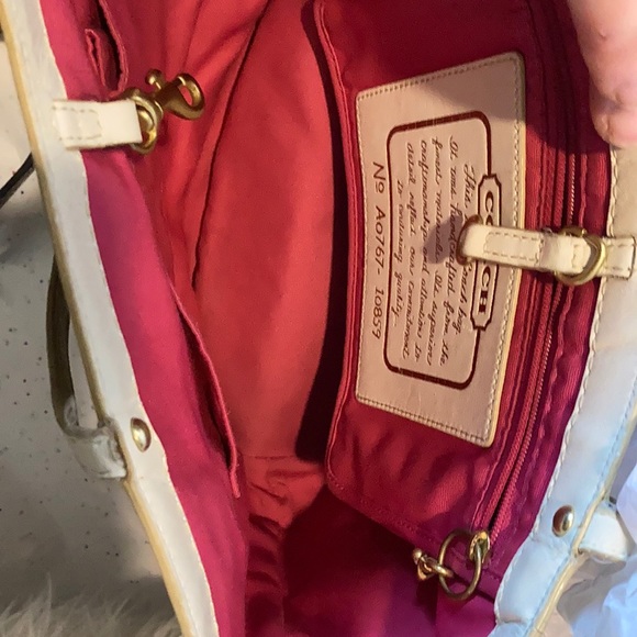 Lot of 2 Coach PreOwned Purses - Picture 2 of 9